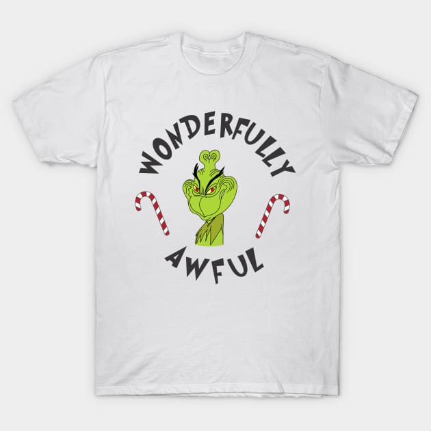 Awfully Wonderful T-Shirt by Make it Festive